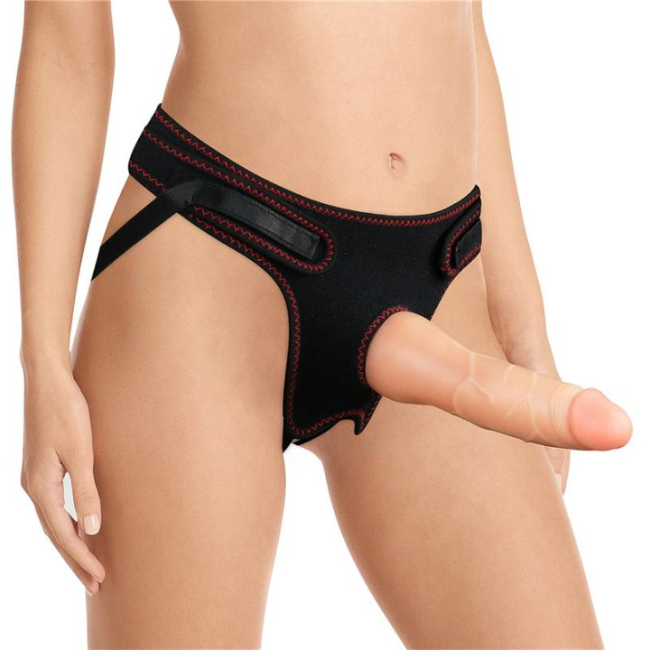Arnés con Dildo Easy Strapon 7.5 de Lovetoy | VibraZon