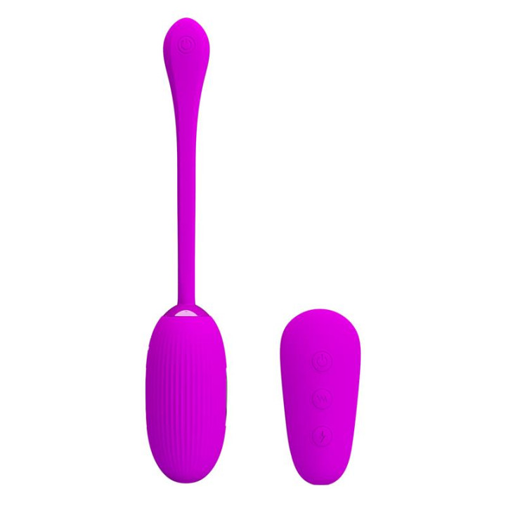 Shock Fun Huevo Vibrador con Electro Shock y Control Remoto de Prettylove | VibraZon