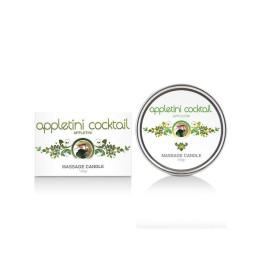 Vela de Masaje Appletini Cocktail 150 gr de Cobeco Pharma | VibraZon