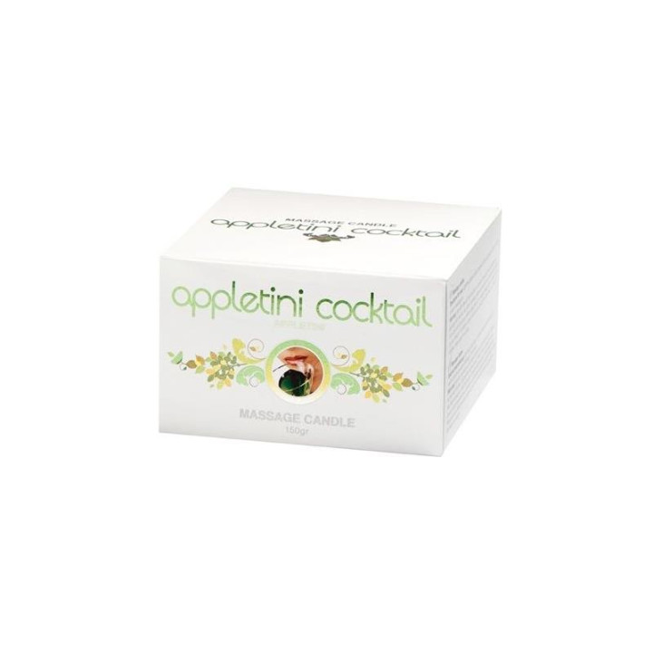 Vela de Masaje Appletini Cocktail 150 gr de Cobeco Pharma | VibraZon