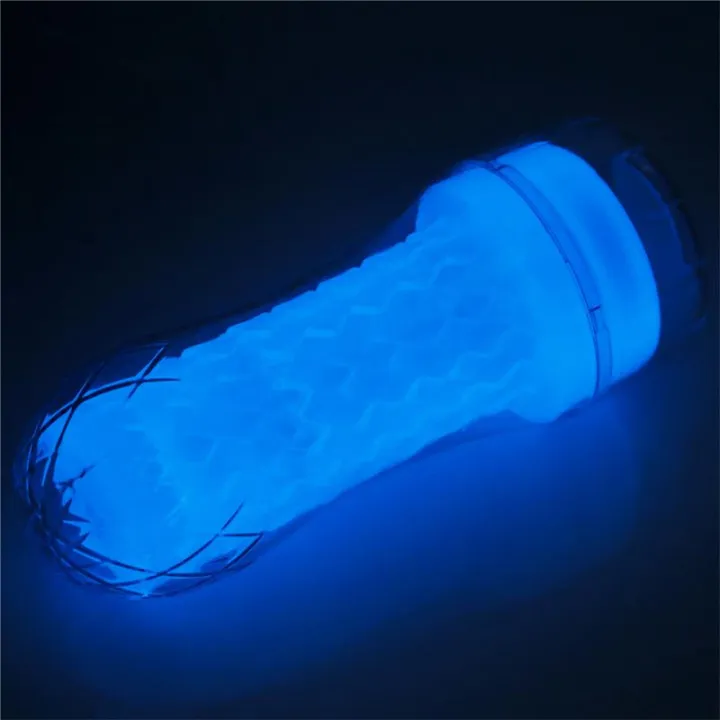 Masturbador Masculino Lumino Luz Azul de Lovetoy