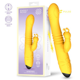 Honeybee Vibrador con Thrusting y Pulsación de Engily Ross | VibraZon
