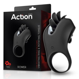 Rower Anillo Vibrador con Lengua Rotadora de Action | VibraZon