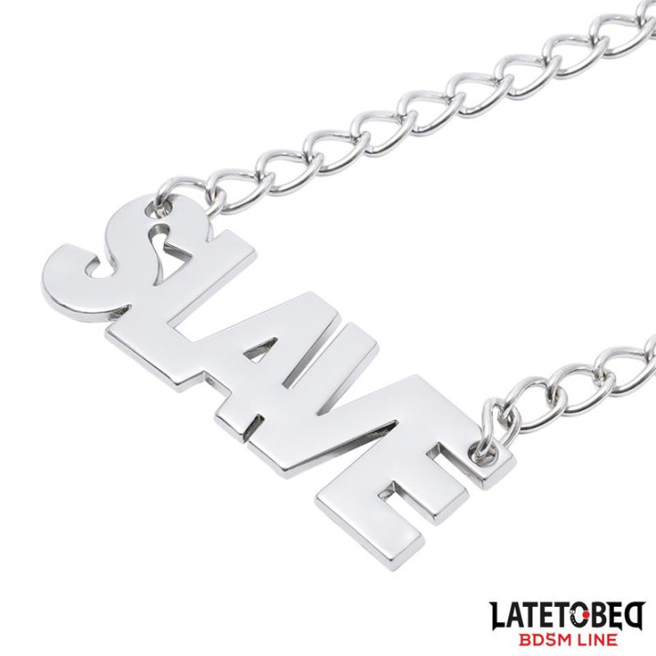 Pinzas para Pezones con Cadena Slave de Latetobed Bdsm Line | VibraZon