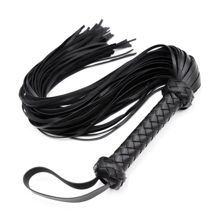 Flogger Mango Trenzado 76 cm de Latetobed Bdsm Line | VibraZon