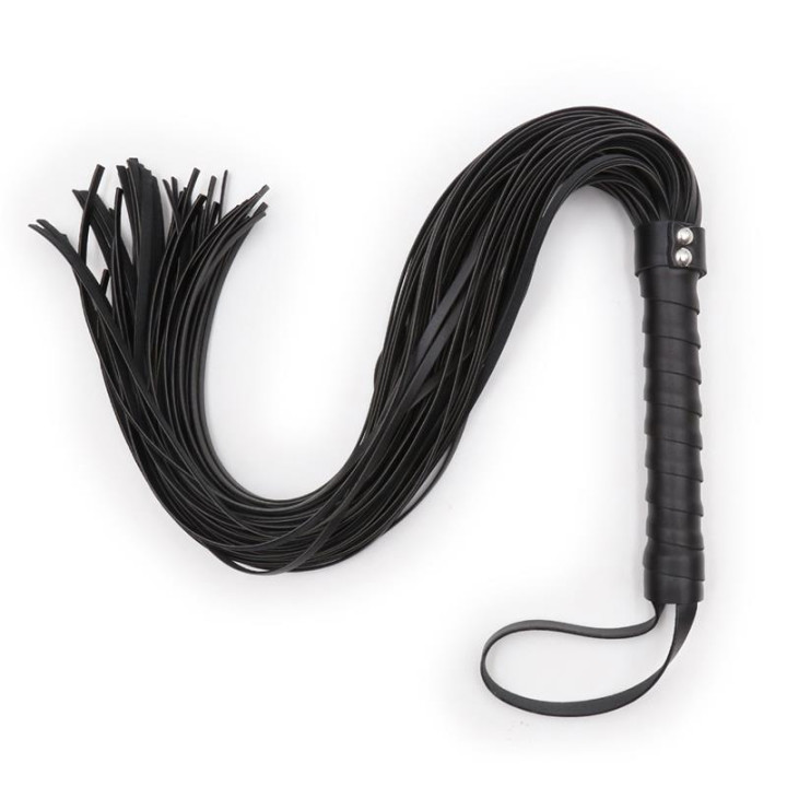 Flogger con Colas de Cordel 70 cm de Latetobed Bdsm Line | VibraZon