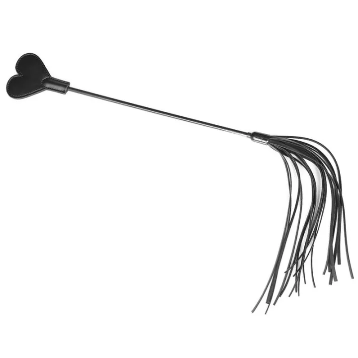 Pala en Forma de Corazón con Flogger 60 cm de Latetobed Bdsm Line