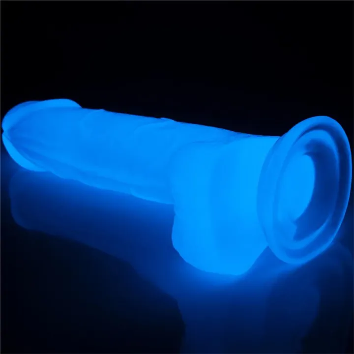Dildo Lumino 7.5 Luz Azul de Lovetoy