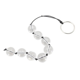Cadena Anal con Bolas de Cristal 4 Tamaños de Latetobed Bdsm Line | VibraZon