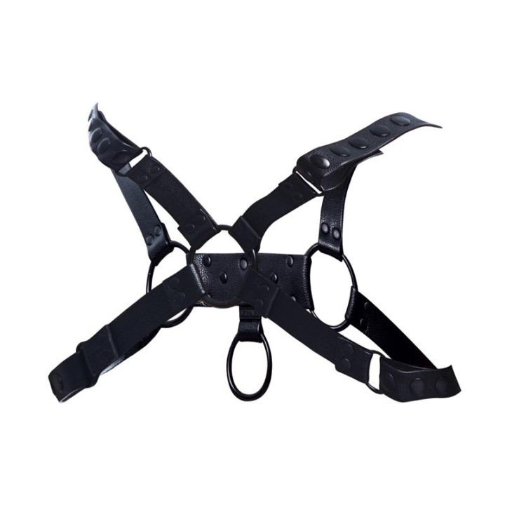 Arnés Bondage de Pecho Party Black Ajustable Talla Única de Cut4Men | VibraZon