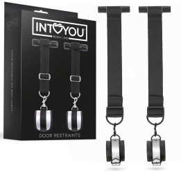 Restricciones para la Puerta con Esposas Desmontables y Ajustables de Intoyou Bdsm Line | VibraZon