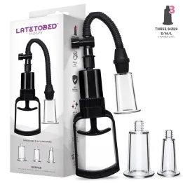 Dupper Bomba Manual para Vagina y Pezones 3 Copas de Latetobed