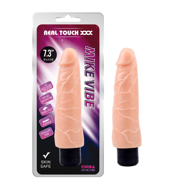 Vibrador T-Skin Mike Natural de Chisa | VibraZon