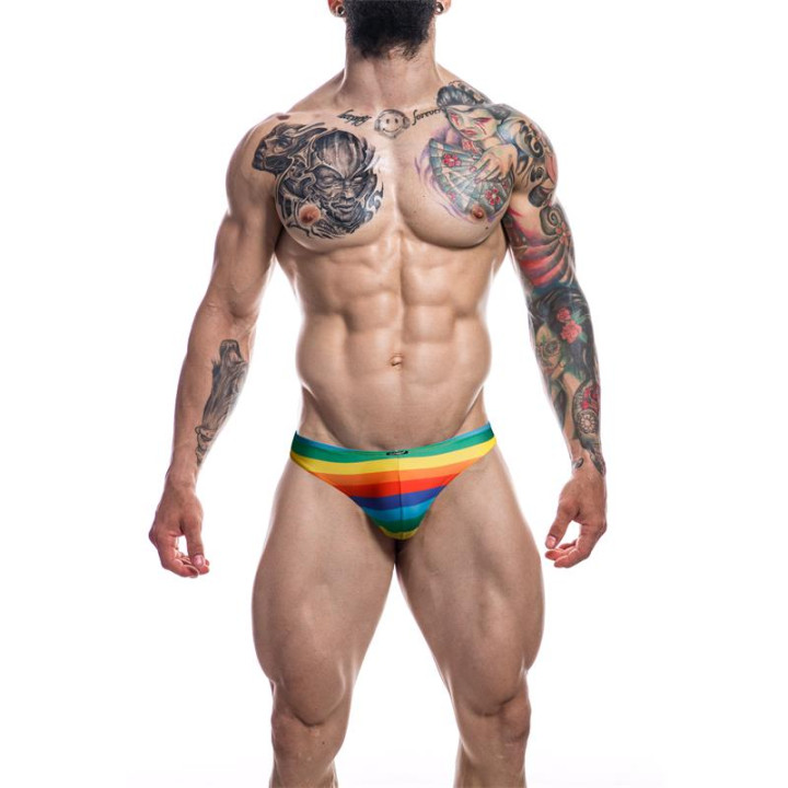 C4M01 Calzoncillo Arcoiris Rainbow de Cut4Men | VibraZon