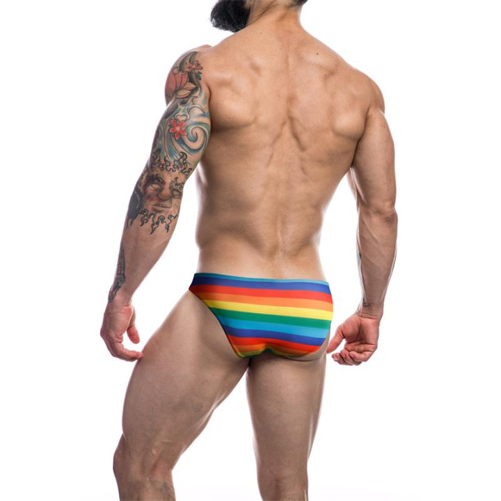 C4M01 Calzoncillo Arcoiris Rainbow de Cut4Men | VibraZon