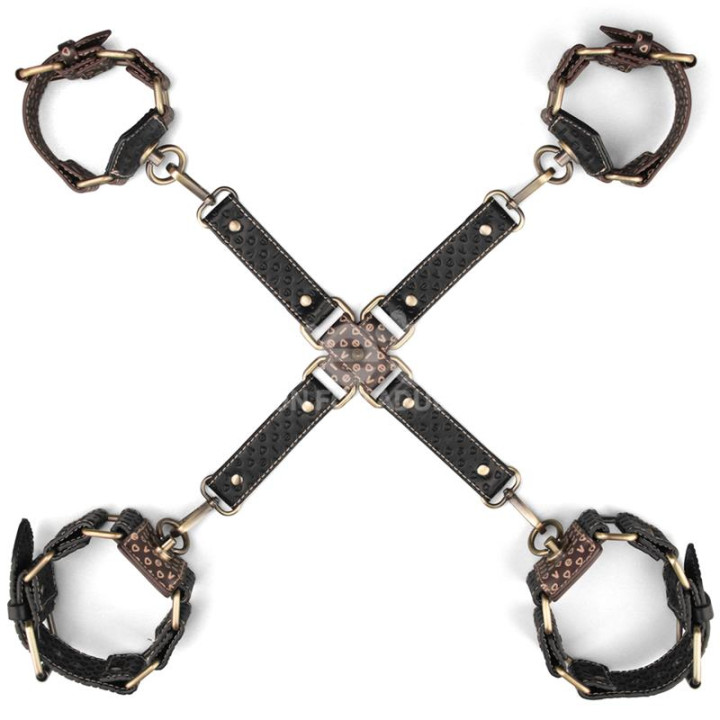 Rebellion Reign Ataduras Hogtie Set de Lovetoy | VibraZon