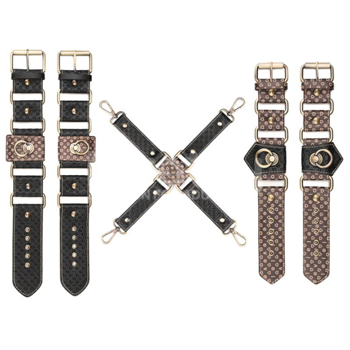 Rebellion Reign Ataduras Hogtie Set de Lovetoy | VibraZon