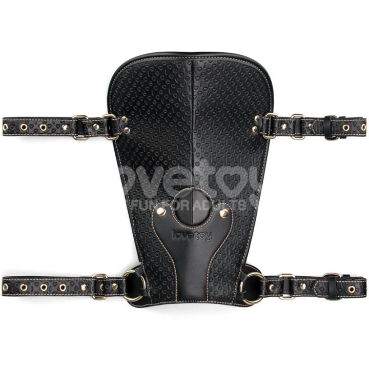 Rebellion Reign Dildo Saddle Silla de Montar de Lovetoy | VibraZon
