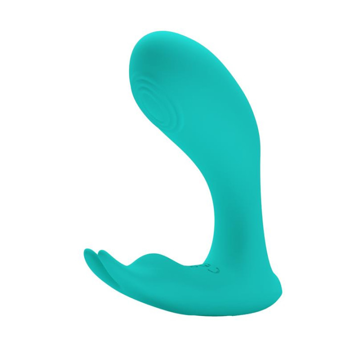 Idabelle Estimulador con Vibración y Pulsación con Control Remoto de Prettylove | VibraZon