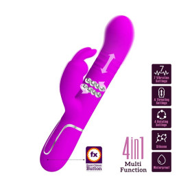 Coale Vibrador con Bolas Rotatorias y Up and Down USB de Prettylove | VibraZon