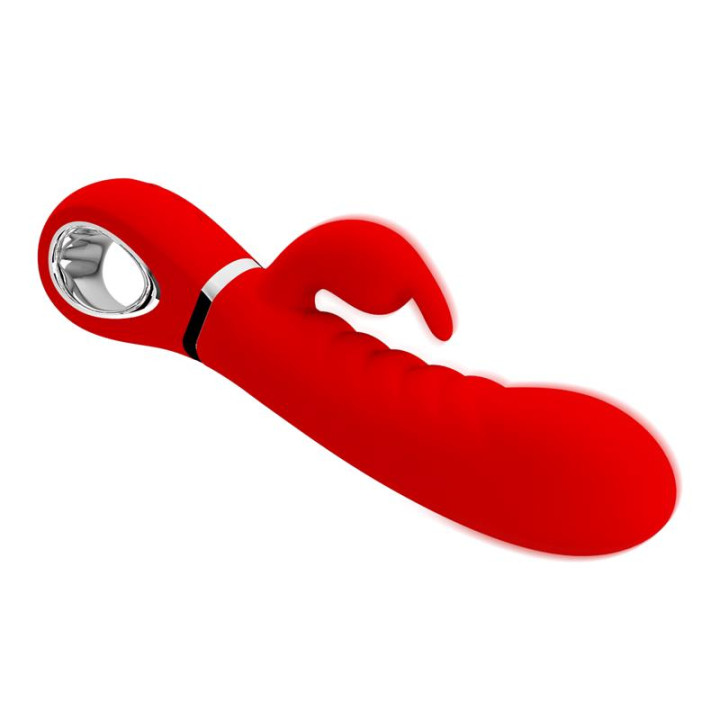 Prescott Vibrador Punto G Rojo de Prettylove | VibraZon