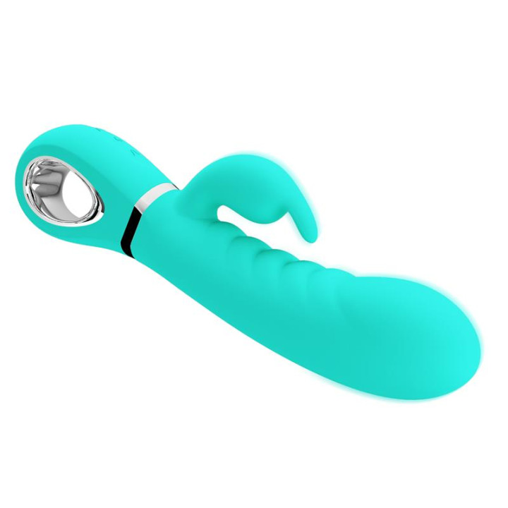 Prescott Vibrador Punto-G Verde de Prettylove | VibraZon
