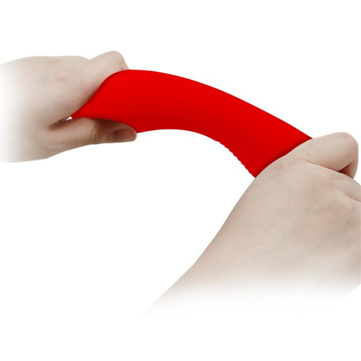 Prescott Vibrasor USB Silicona Rojo de Prettylove | VibraZon
