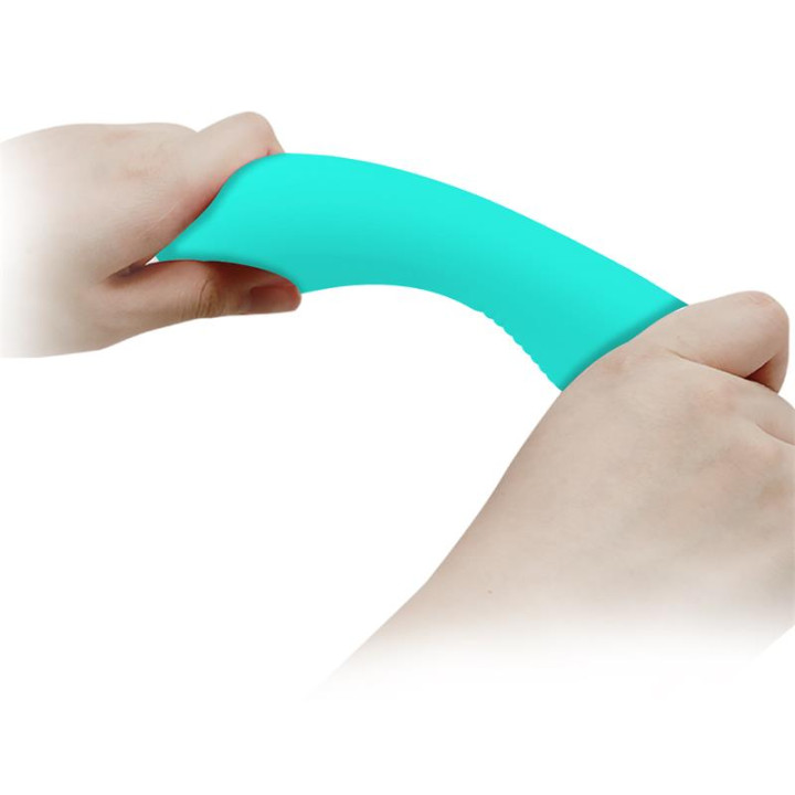 Prescott Vibrador USB Silicone Verde de Prettylove | VibraZon