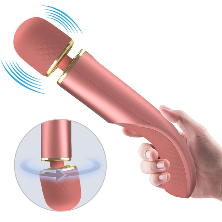 Masajeador USB Silicona Rosa de Prettylove | VibraZon