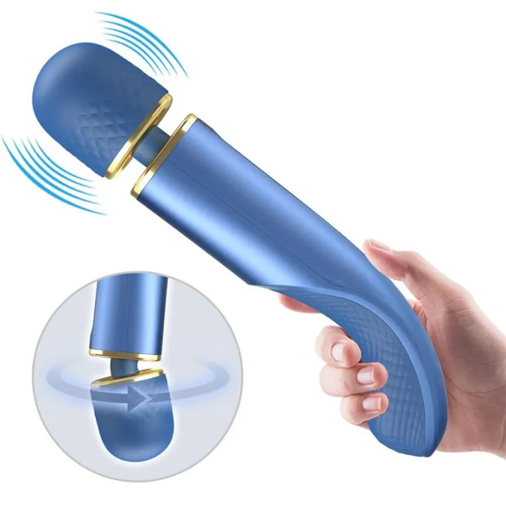 Masajeador USB Silicona Azul de Prettylove