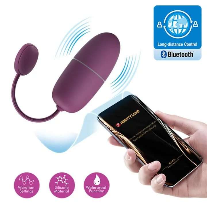 Nymph Huevo Vibrador con APP de Prettylove