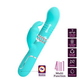 Coale Vibrador con Bolas Rotatorias y Up and Down USB de Prettylove | VibraZon