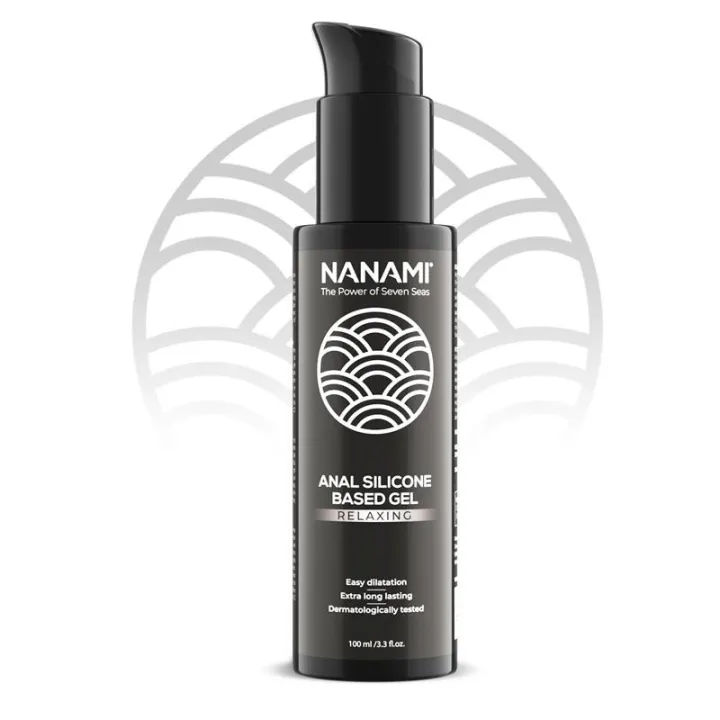 Gel Lubricante Anal a Base de Silicona Relaxing 100 ml de Nanami