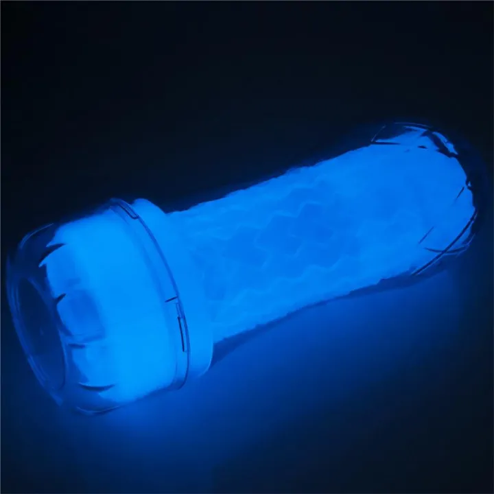 Masturbador Masculino Lumino Luz Azul de Lovetoy