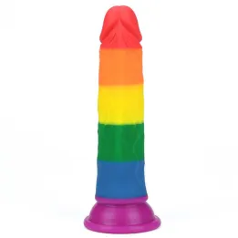 Dildo Prider 7 Silicona Líquida LGBT de Lovetoy