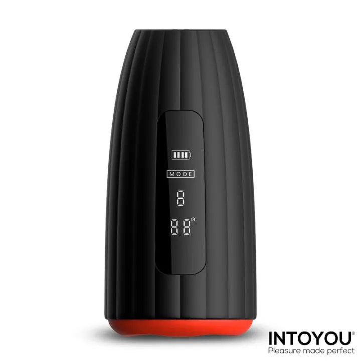 Karter Masturbador Avanzado con Vibración, Calor y Pantalla Digital de Intoyou