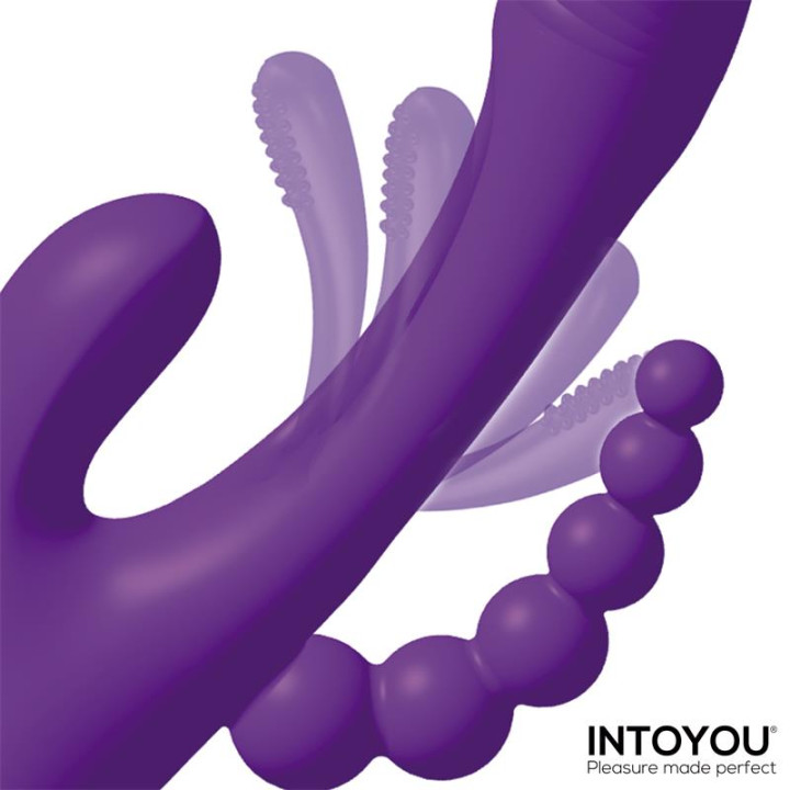 Triya Vibrador con Lengua Flipping y Cadena Anal de Intoyou | VibraZon