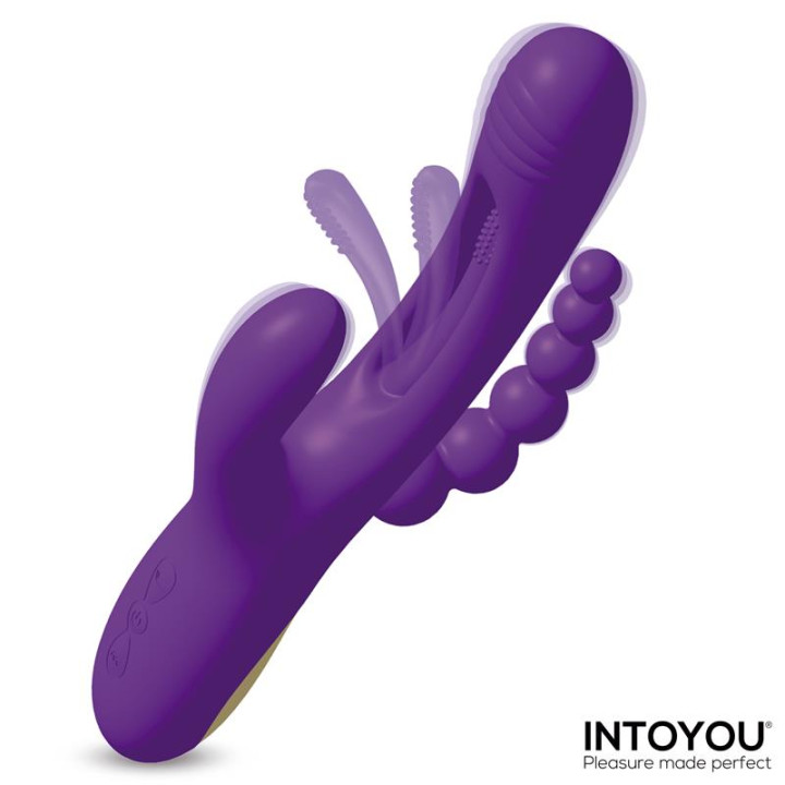 Triya Vibrador con Lengua Flipping y Cadena Anal de Intoyou | VibraZon