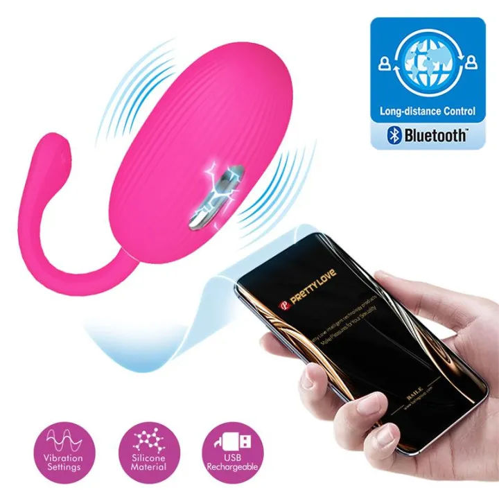Doreen Huevo Vibrador con Electro Shock y APP de Prettylove