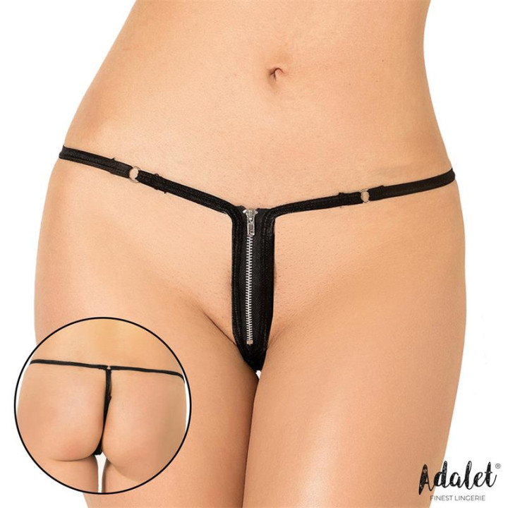 Esther Tanga con Cremallera de Adalet Lingerie | VibraZon