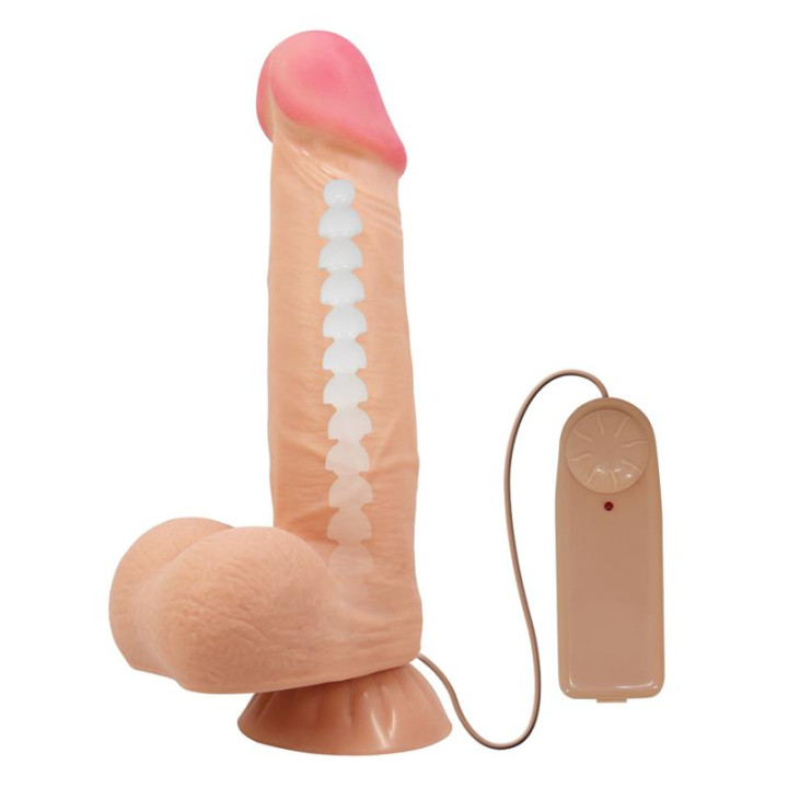 Dildo Realista Doble Densidad Piel Deslizante Retractil de Baile | VibraZon