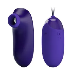 Succionador de Clítoris y Huevo Vibrador de Prettylove