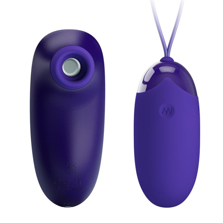 Succionador de Clítoris y Huevo Vibrador de Prettylove | VibraZon