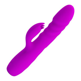 Melanie Vibrador con Thrusting y Rotación de Prettylove | VibraZon
