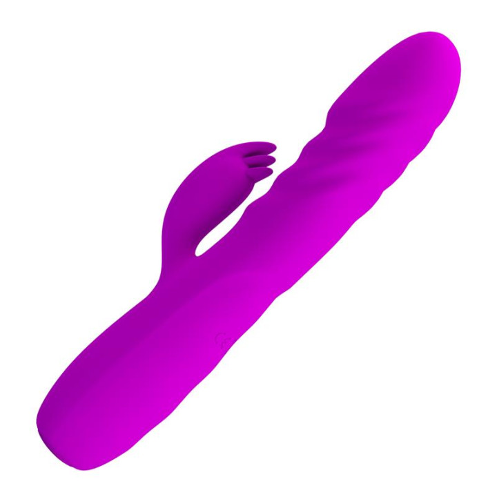 Melanie Vibrador con Thrusting y Rotación de Prettylove | VibraZon