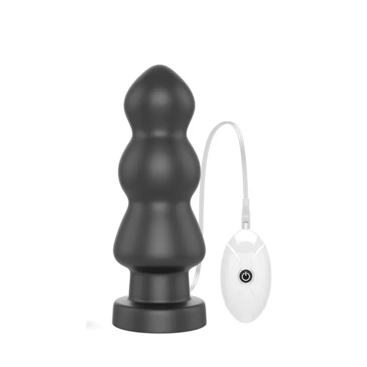 Plug Anal con Vibración King Sized 7.8 Negro de Lovetoy