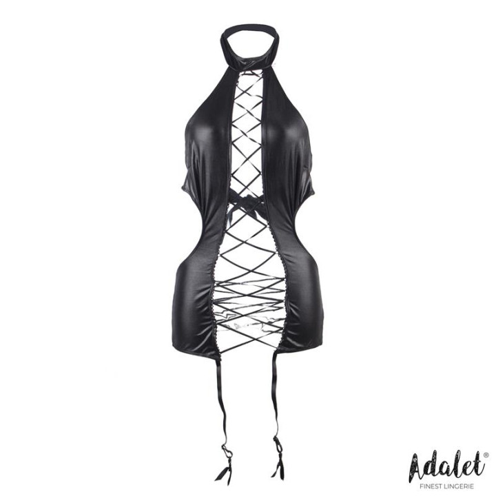 Natt Babydoll con Liguero y Tanga de Adalet Lingerie | VibraZon