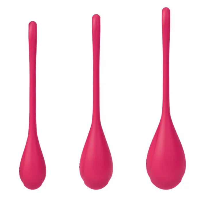 Kit 3 Bolas Suelo Pélvico Yoni Power 1 Rojo de Satisfyer