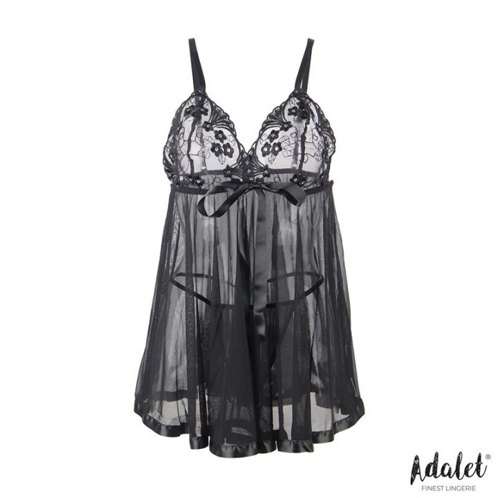 Numa Babydoll y Tanga Talla 44-46 de Adalet Lingerie | VibraZon