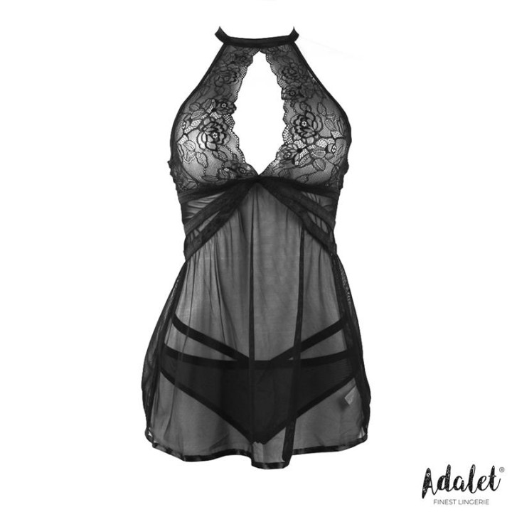Jess Babydoll y Braguitas Talla 44-46 de Adalet Lingerie | VibraZon